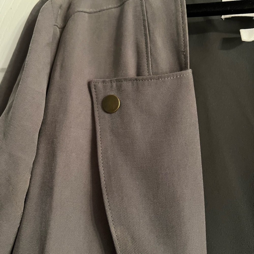 Bcbgeneration Kaki Jacket. Flounce Bottom Very Cu… - image 6